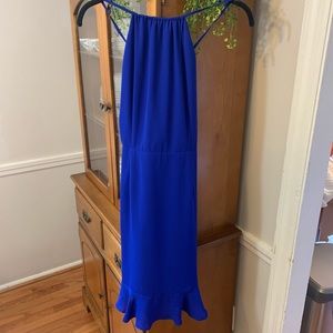 Royal Blue Mid-length Dress